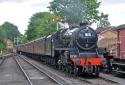 Black Five 44871 Arriving At Bewdley From Kidderminster