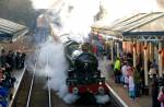 The Earl arrives at Melton Mowbray