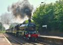 Galatea Passes Through Hamstead Station 05/06/2016