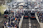 Southend of Bury Station during the Gala