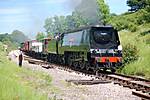 Wadebridge north of Toddington station waiting to go with the freight