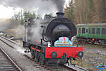 j94 68009 running around on the Santa specials