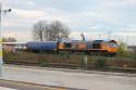 66731 At Didcot With Different Freight