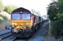 66186 And 66204 Double Header Through Wilnecote