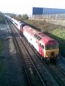 Class 57 # 57316 & Pendolino # 390053.