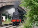 Approaching Wirksworth Station.