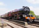 Lizzy On Her Test Run Passing Through Langley Mill....17/08/2016.