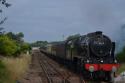 Scotts Guardsman Passing Though Bamber Bridge On The Morning Fellsman
