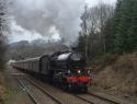 Thompson B1 61264 On A Loaded Test Run Seen Here At  Wilpshere.