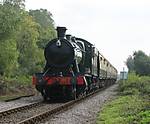 3802 approaches Minehead. 06.10.07