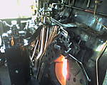 'Clan Line' Test trip to Eastleigh (Footplate) 06/11/06