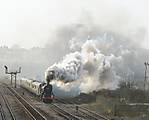 6024 approaches Severn Tunnel Jn. 29.12.07