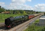 70013 oliver Cromwell, Cogload Junction. 13.06.09