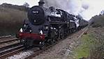 76079 & 45407 pass Upwey. 12.04.2006