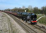 Duke Of Gloucester approaches Filton Abbey Wood. 06.04.07