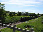 Castle & Hall double head towards Winchcombe. Gloucester & Warwicks