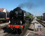 60163 Tornado arrives at Minehead 02.06.09
