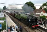 Tornado arrives Castle Cary. 18.06.09