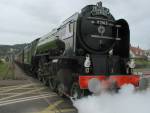 Tornado departs Minehead. 18.06.09