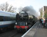 Tornado storms through Dunbridge Station. 14.02.09