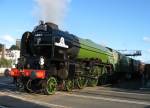 Tornado departs Exeter St. Davids. 18.07.09