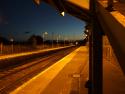 Annan Station Towards Dumfries August 2007 Night Shot