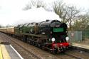 Clan Line At Keynsham 13-3-13