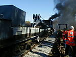 Ecclesbourne Valley Railway Steam Crane in Action