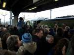 Tornado's first mainline passenger trains York- Newcastle 31.1.2009