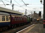 Tornado's first mainline passenger trains York- Newcastle 31.1.2009