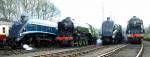 Barrow Hill LNER Gala 4.4.2009