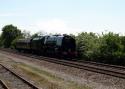 46233 Duchess Of Sutherland At Westhouses, Debyshire, 7.6.2013