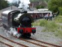 Peak Rail's First Passenger Train Into Matlock Station