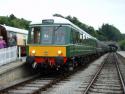 Nine Car Dmu Special At Wirksworth.