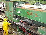 Overhaul of Andrew Barclay 0-4-0T's at the Ecclesbourne Valley Railway.