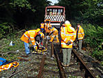 Track Work Ecclesbourne Valley Railway 1.10.2008
