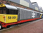 58001 at Barrow Hill Gala 8.10.2005