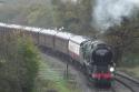 Bluebell Explorer Approaches Horsted Keynes In Torrential Rain, 09 11 13