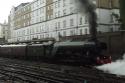 Flying Scotsman Departs London, Victoria With The 19:12 Surrey Hills Circle In A Rainstorm 06 06 17