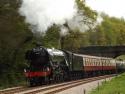 Flying Scotsman At The Bluebell Railway, Easter Sunday 16 04 2017