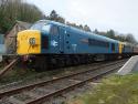 45060 "Sherwood Forester" At Okehampton.