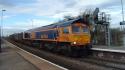 66764 At Whitley Bridge Station 18.2.2015