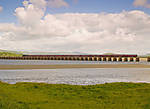48151 crossing the viaduct at Arnside
