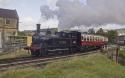 Lms Coal Tank Leaving Keighley