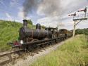 Vintage Train At Loop