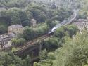 Scarboro Flyer Approaching Todmorden