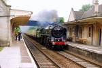 70013.Oliver Cromwell.Bradford-on-Avon.6.6.09.