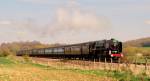 70013.Oliver Cromwell.Nr .Sherborne.13-4-09.