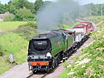 34007.Wadbridge with freight train.Nr Hailes Abbey.02.06.07.