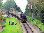 88.leaving Crowcombe Heathfield Station.06.10.07.